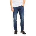 Jack Jones Blue Cotton Relaxed Fit Jeans