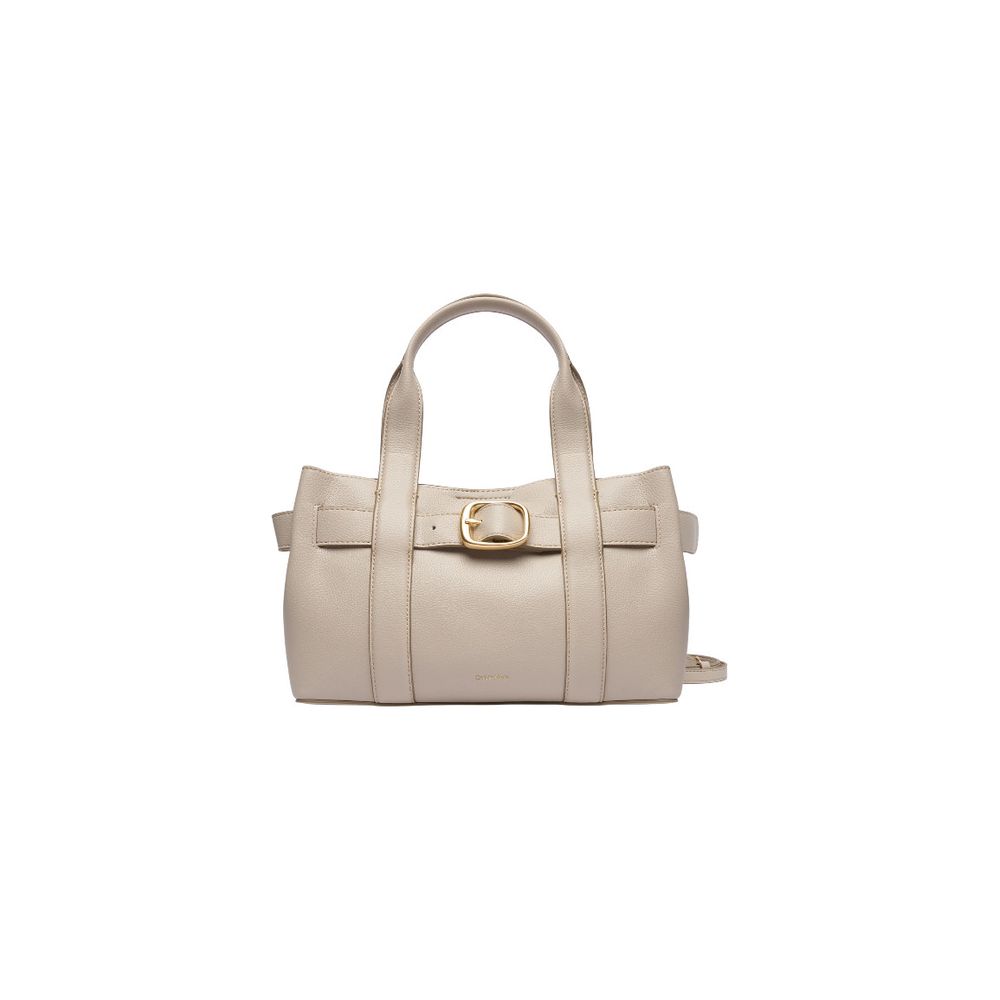 Calvin Klein Gray Polyethylene Handbag