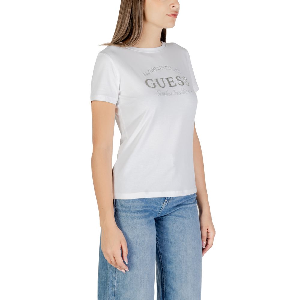 Guess Active White Cotton Sportswear