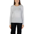 Armani Exchange White Cotton Long Sleeve T-Shirt