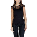 Morgan De Toi Black Viscose Blouse