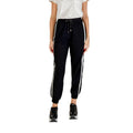 Liu Jo Black And White Cotton Joggers (Workout Pants)