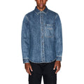 Armani Exchange Blue Denim Shirt