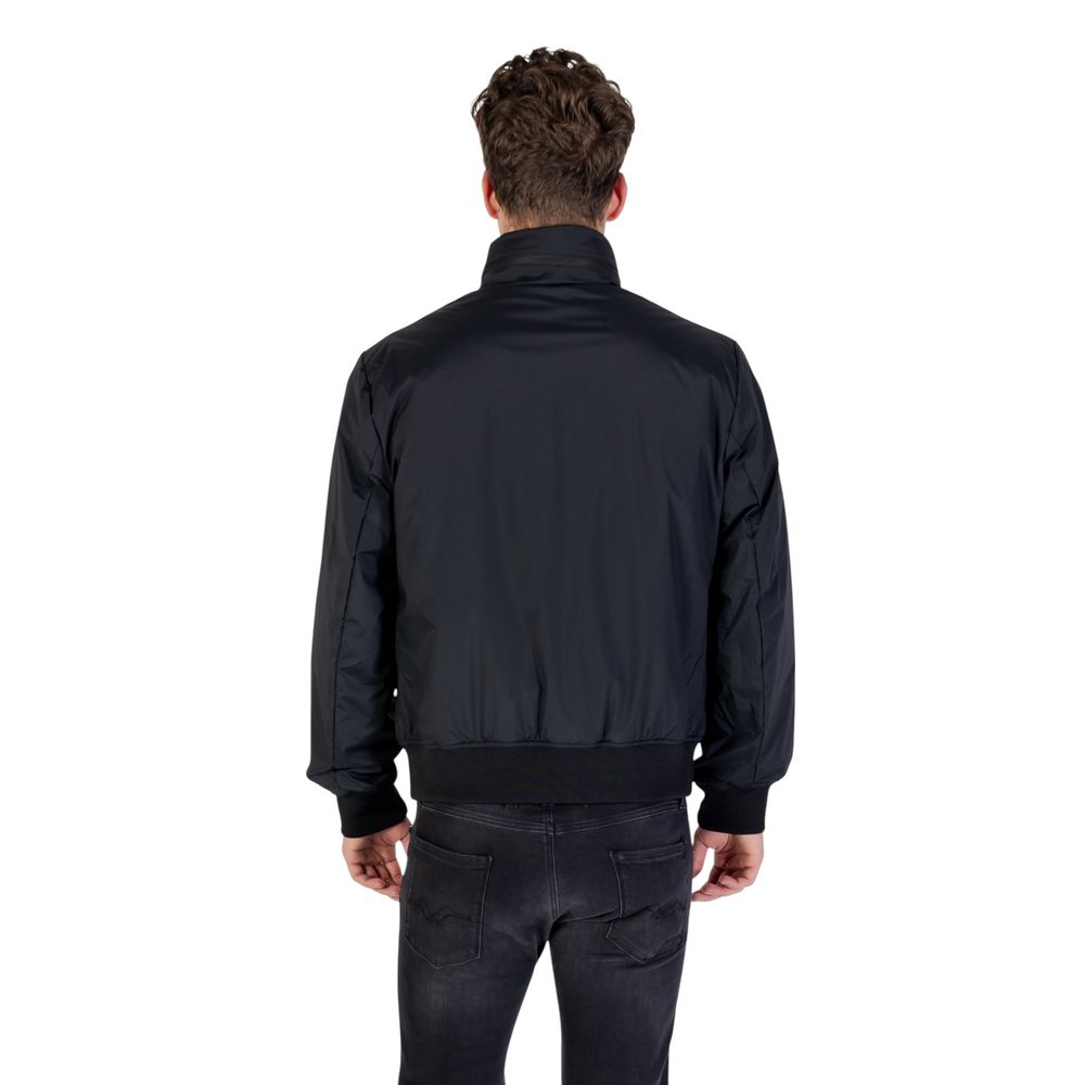 Armani Exchange Black Polyamide Shell Jacket