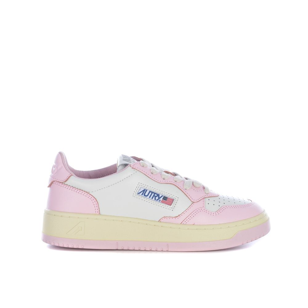 Autry Multicolor Leather Low Top Sneakers