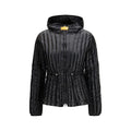 Parajumpers Black Nylon Full-Length Jacket