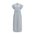 Jacob Cohen Blue Copper Long Dress