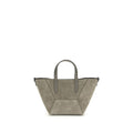 Brunello Cucinelli Beige Calf Leather Bos Taurus Shoulder Bag