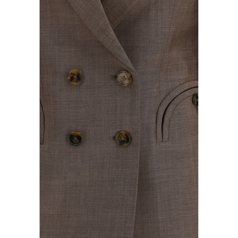 Blazé Milano Brown Wool Blazer