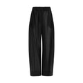 The Latest Black Lyocell Casual Pants