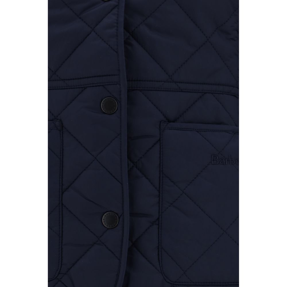 Barbour Blue Polyamide Full-Length Jacket