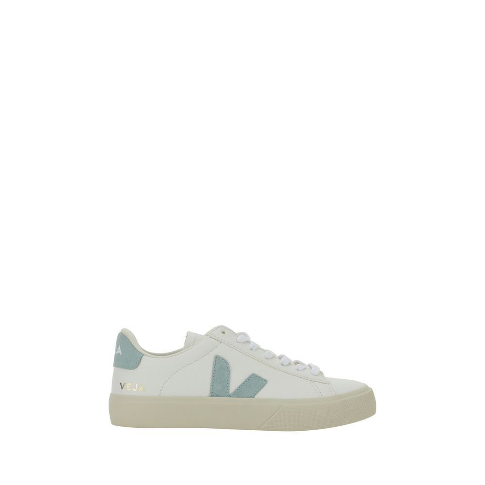 Veja White Calf Leather Bos Taurus Sneakers