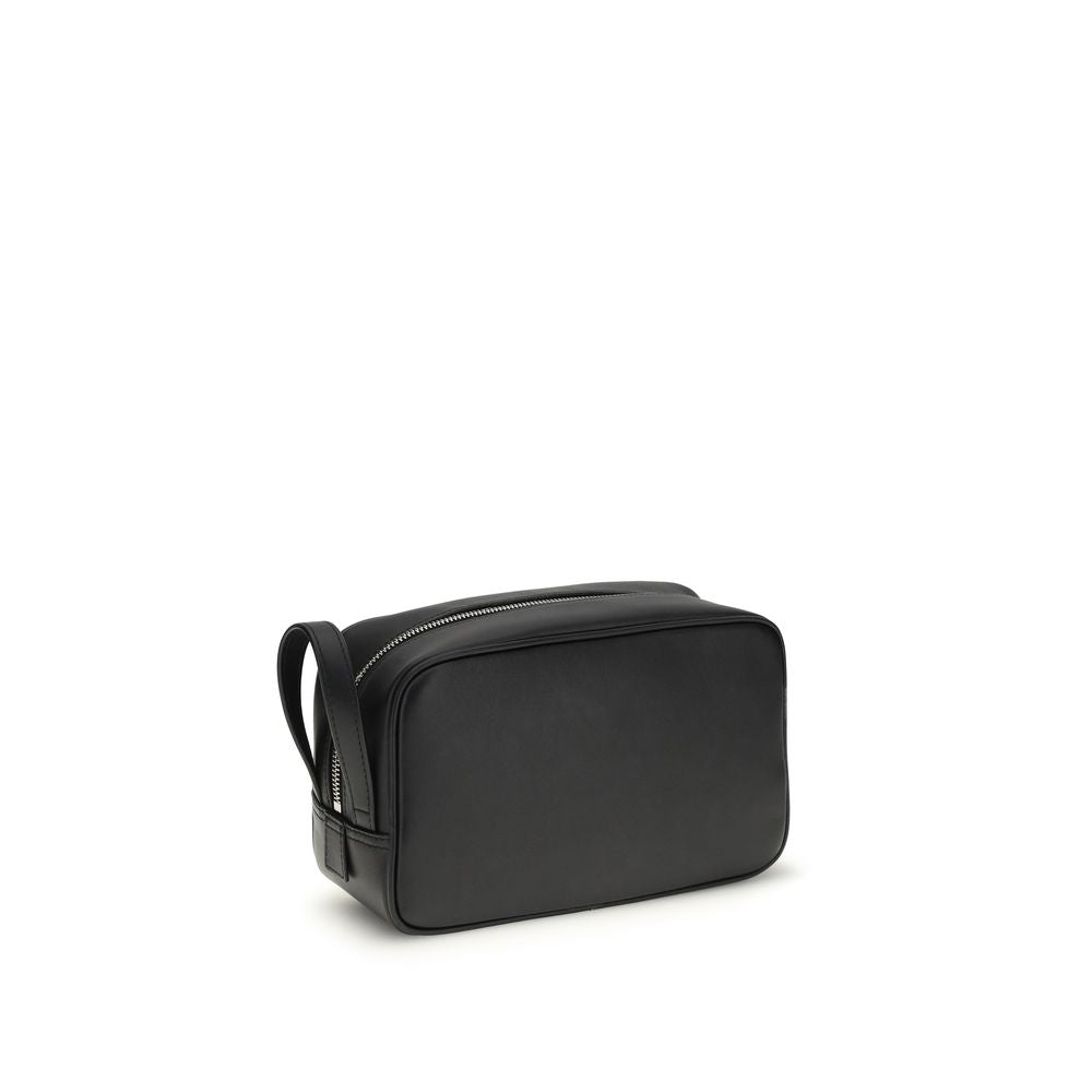 Dolce & Gabbana Black Calf Leather Bos Taurus Other Accessories