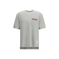 Thom Browne Gray Cotton T-Shirt
