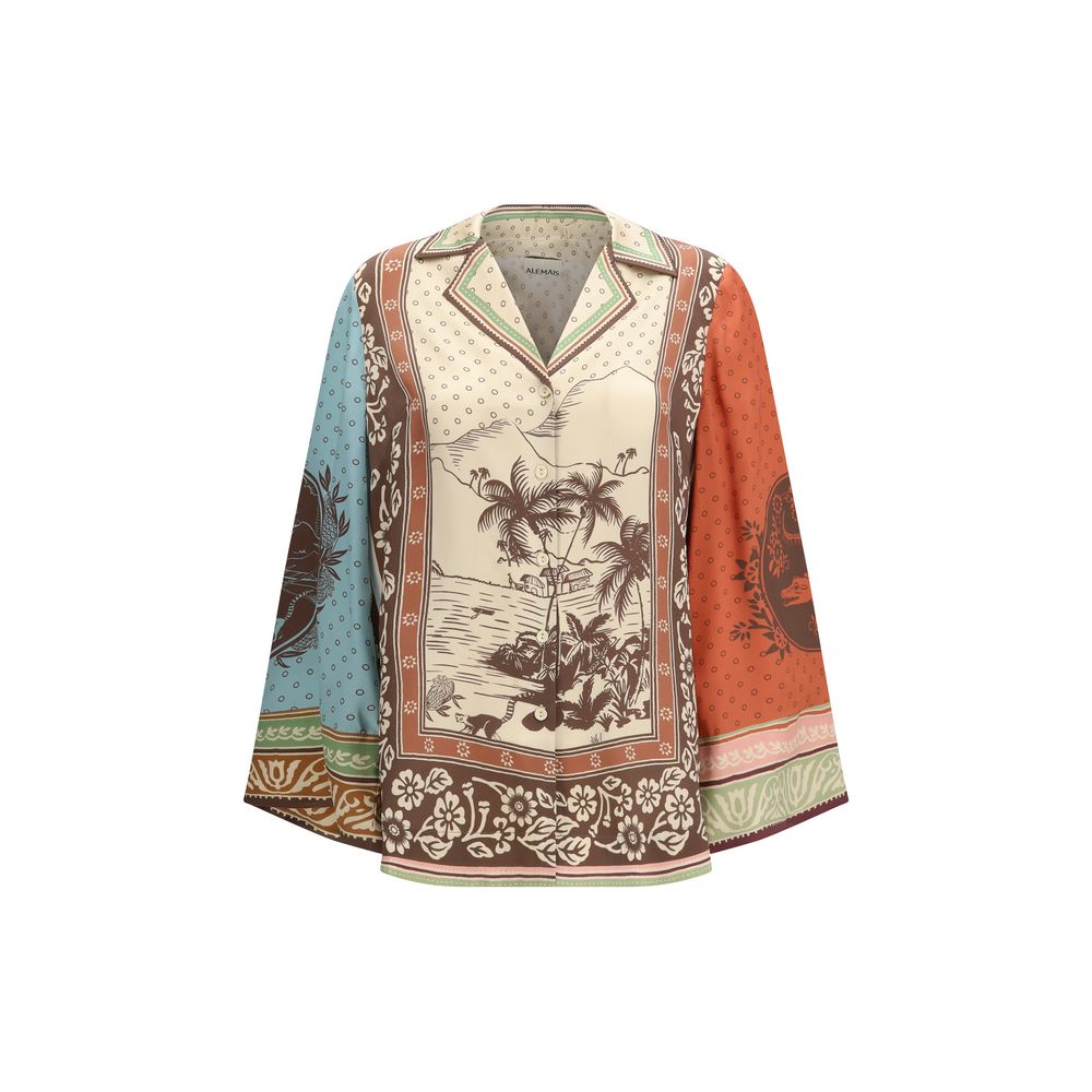 Alemais Multicolor Silk Shirt