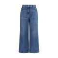 Valentino Garavani Blue Cotton Jeans Denim