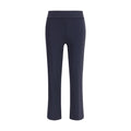 Avenue Montaigne Blue Polyamide Casual Pants