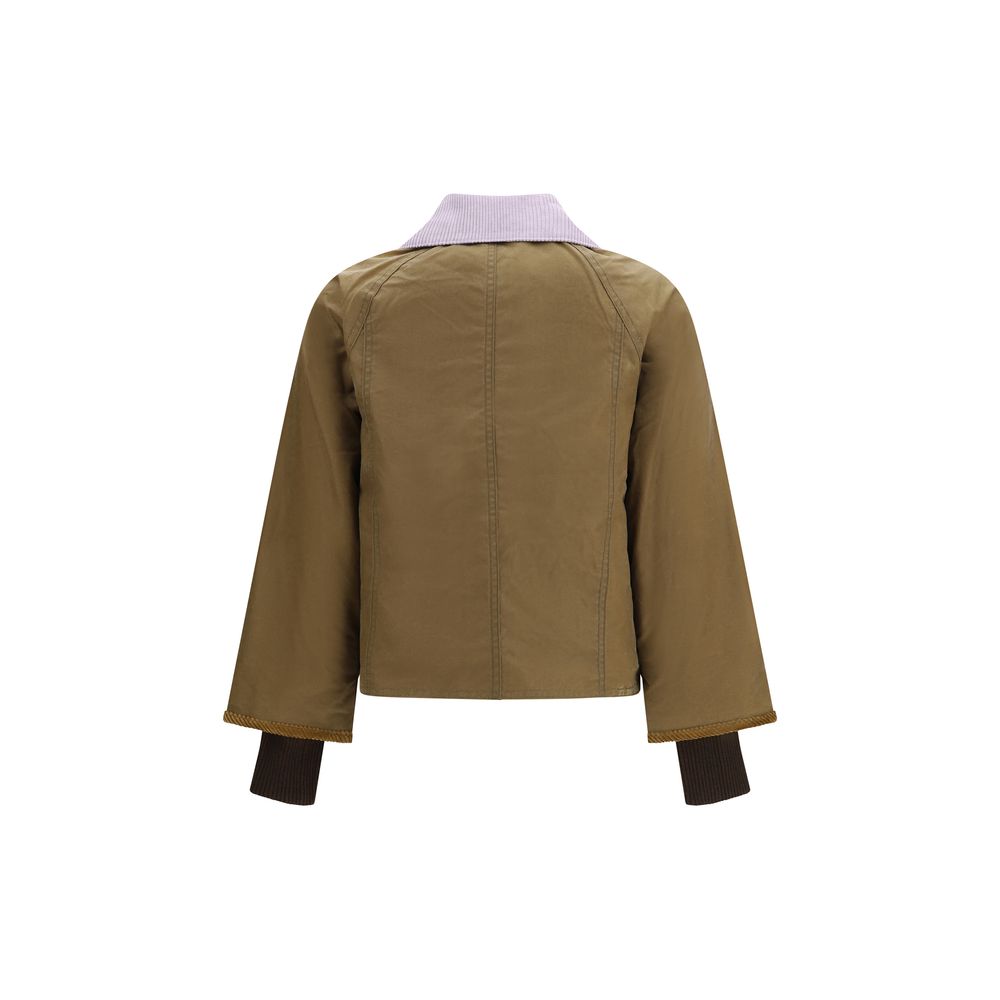 Barbour Beige Cotton Coat