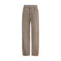 Brunello Cucinelli Beige Cotton Jeans Denim