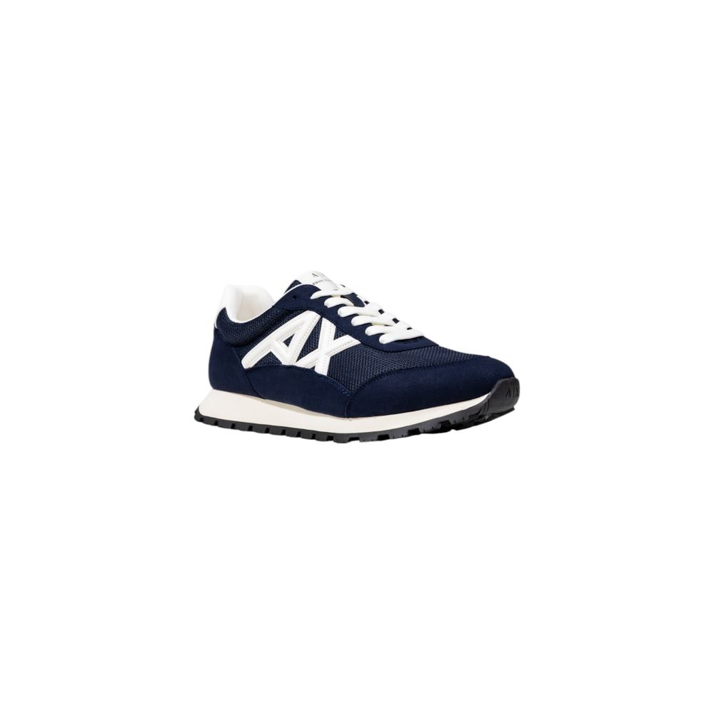 Armani Exchange Bicolor Polyester Athletic Sneakers