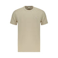 Calvin Klein Beige Cotton Men T-Shirt