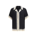 Dolce & Gabbana Multicolor Silk Shortsleeve Shirt