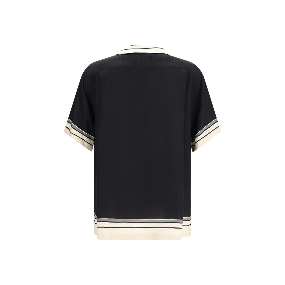 Dolce & Gabbana Multicolor Silk Shortsleeve Shirt