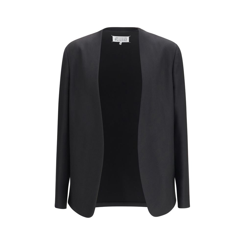 Maison Margiela Black Wool Oves Aries Blazer