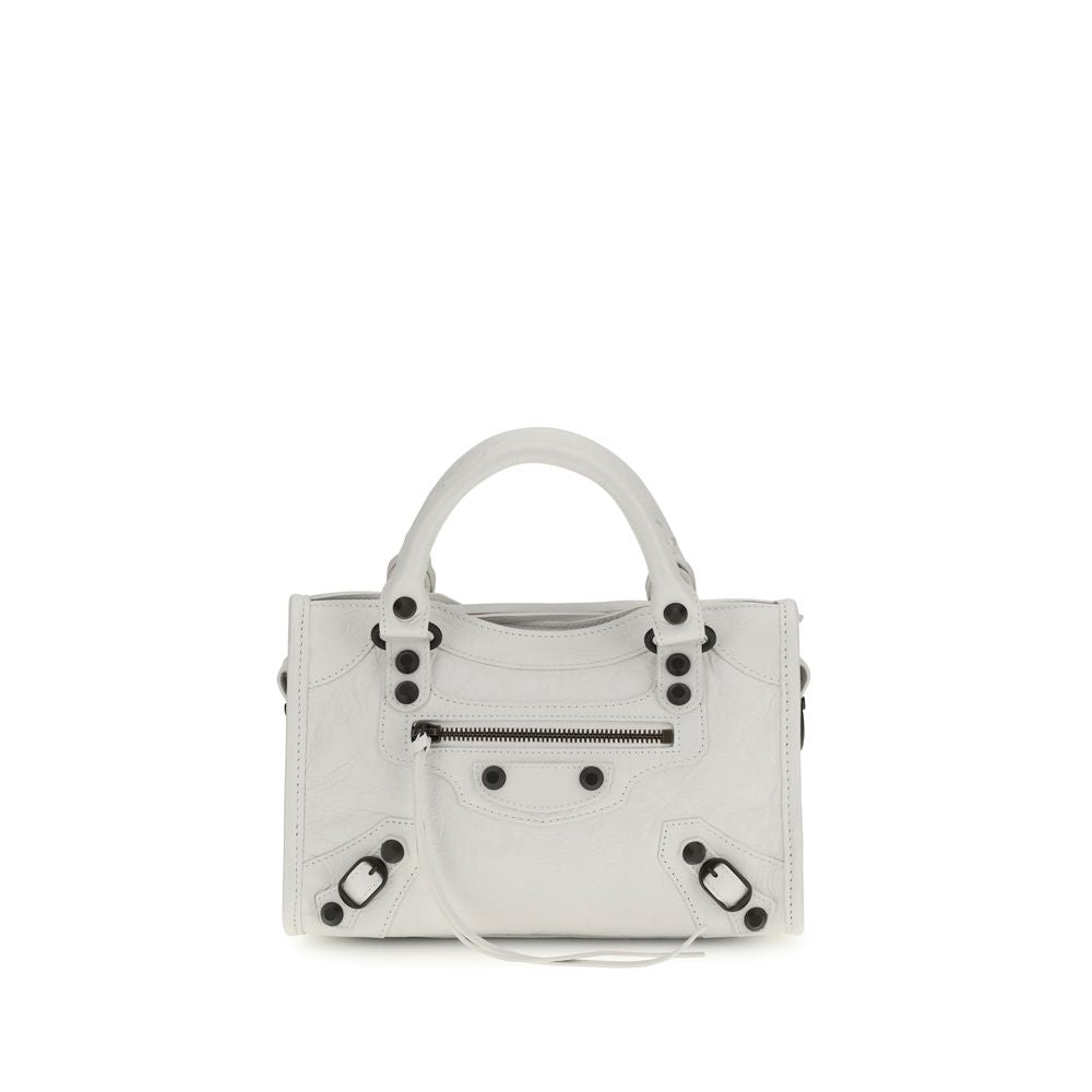 Balenciaga White Lamb Ovis Aries Aries Handbag