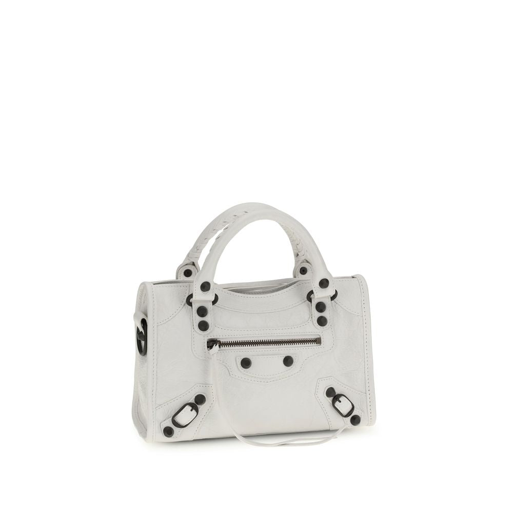 Balenciaga White Lamb Ovis Aries Aries Handbag