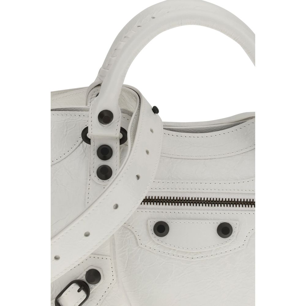 Balenciaga White Lamb Ovis Aries Aries Handbag