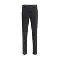 Dolce & Gabbana Black Wool Oves Aries Dress Pants
