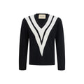 Valentino Garavani Black Wool Oves Aries Sweatshirt