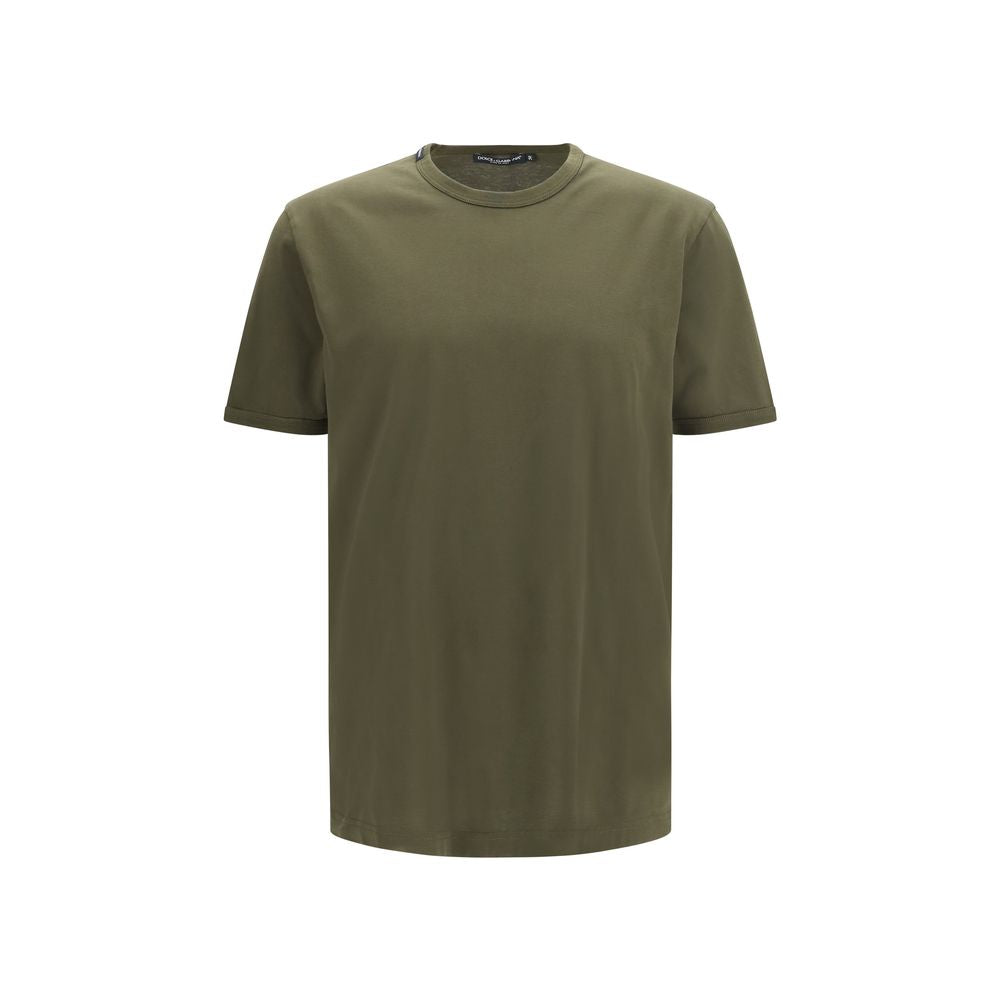 Dolce & Gabbana Bicolor Cotton T-Shirt