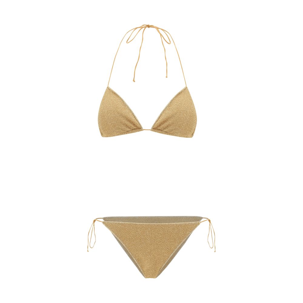 Oséree Gold Elastane Bikini