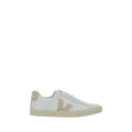 Veja White Calf Leather Bos Taurus Low Top Sneakers