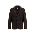 D'amico Brown Lamb Ovis Aries Aries Leather Jacket