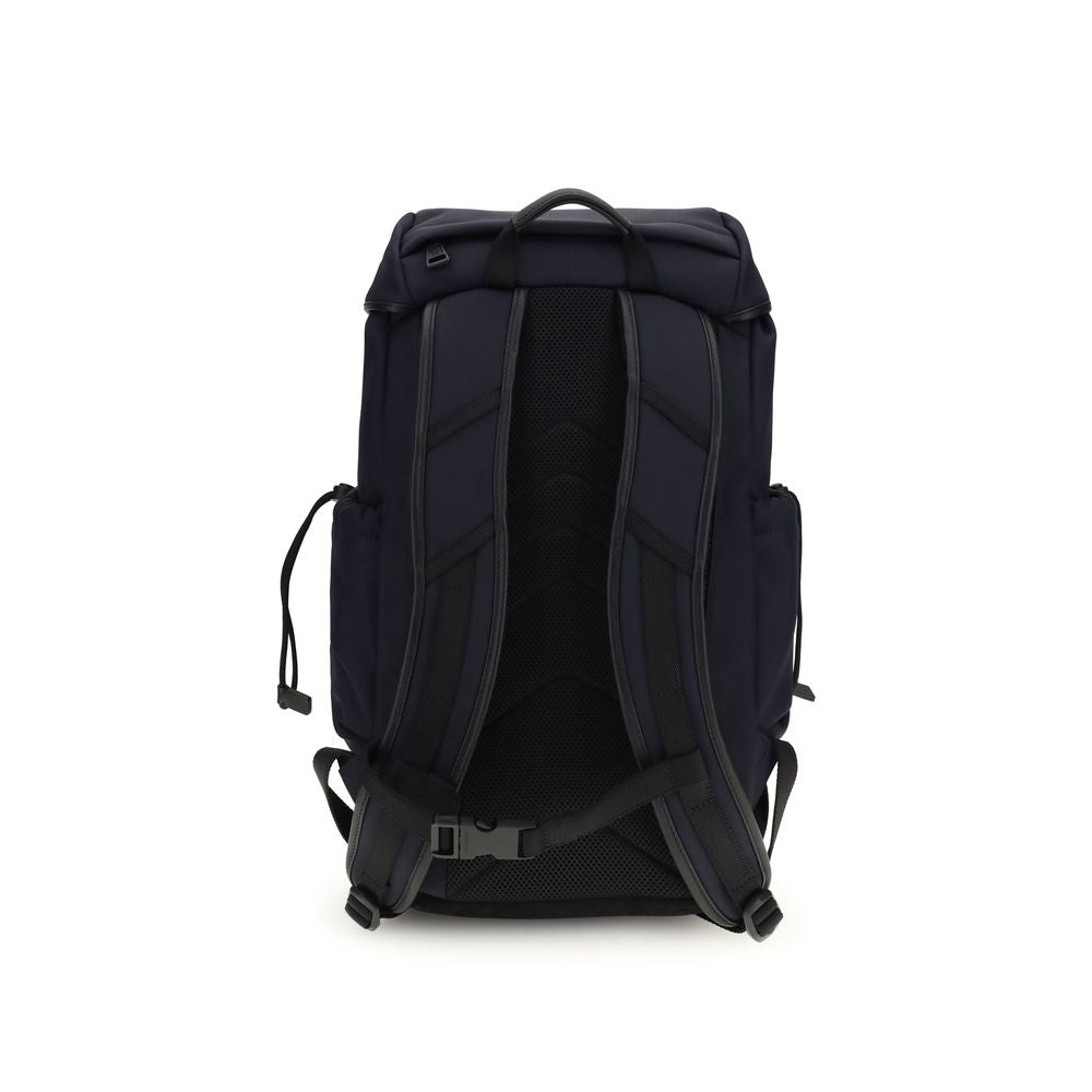Moncler Blue Polyamide Backpack