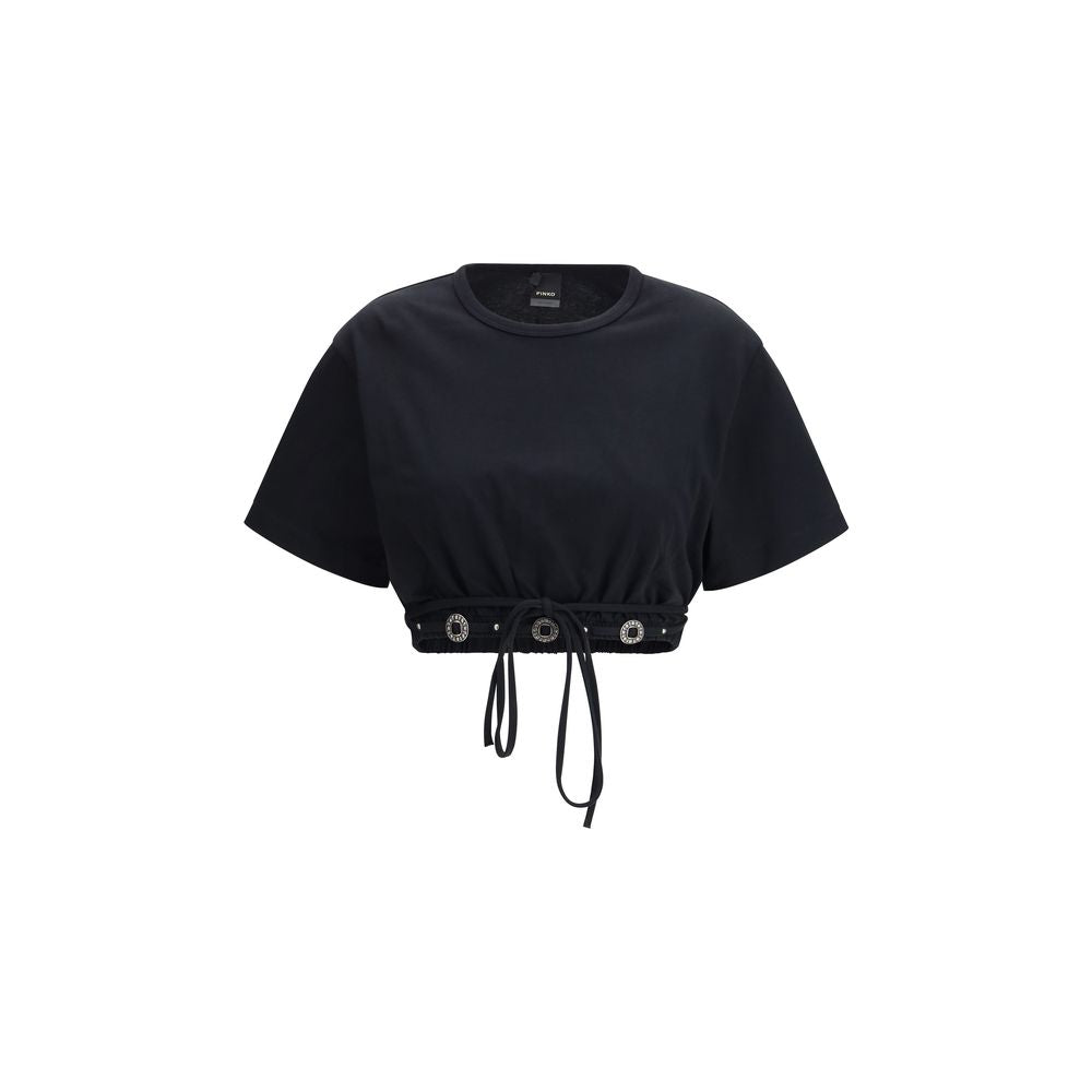 PINKO Black Cotton Sportswear