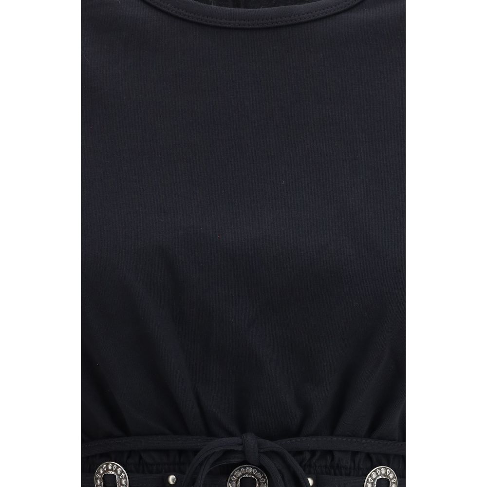 PINKO Black Cotton Sportswear