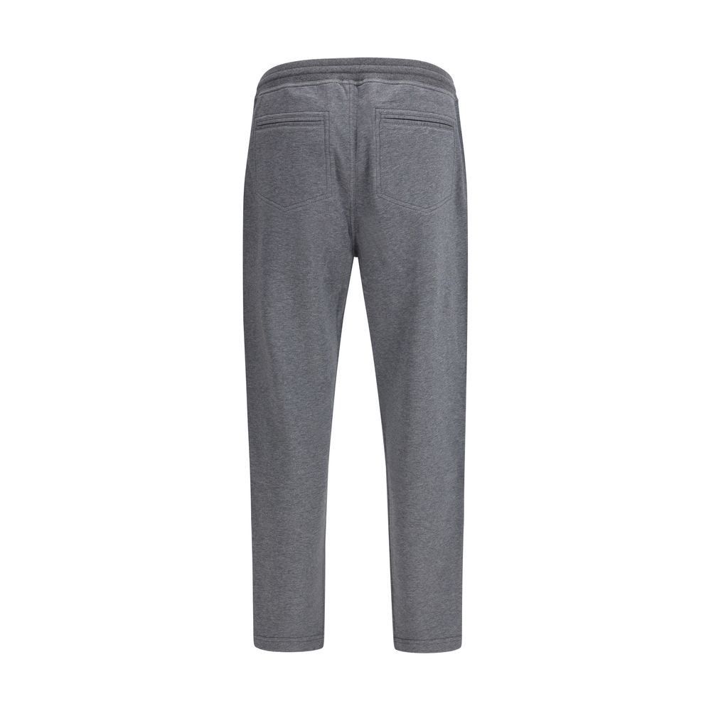 Brunello Cucinelli Gray Cotton Casual Pants