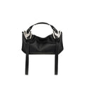 Diesel Black Calf Leather Bos Taurus Handbag
