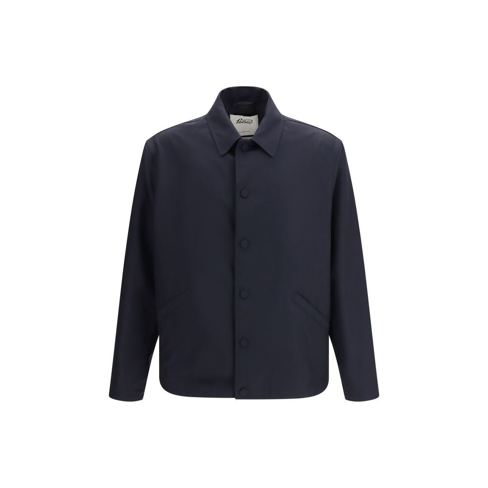 Valstar Blue Wool Oves Aries Full-Length Jacket