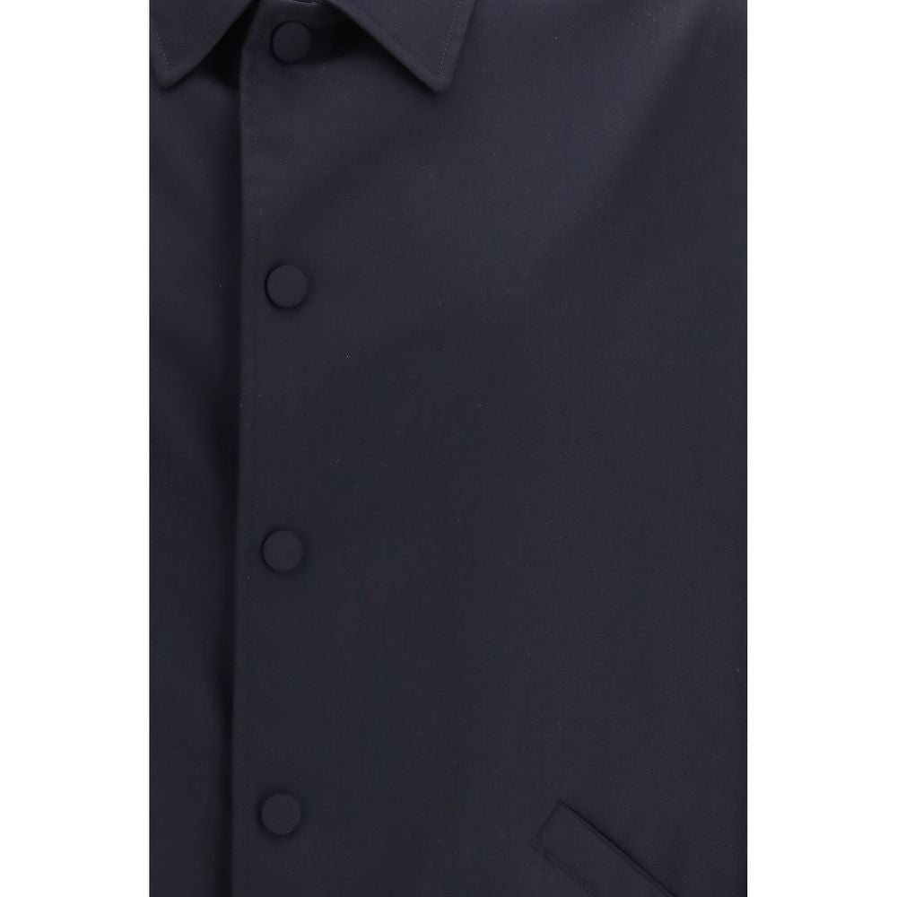 Valstar Blue Wool Oves Aries Full-Length Jacket