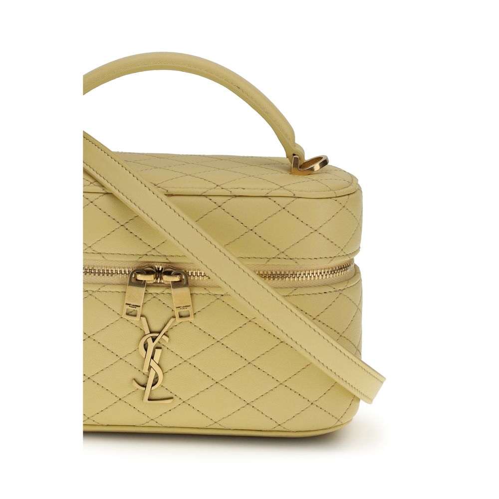 Saint Laurent Bicolor Lamb Ovis Aries Aries Shoulder Bag