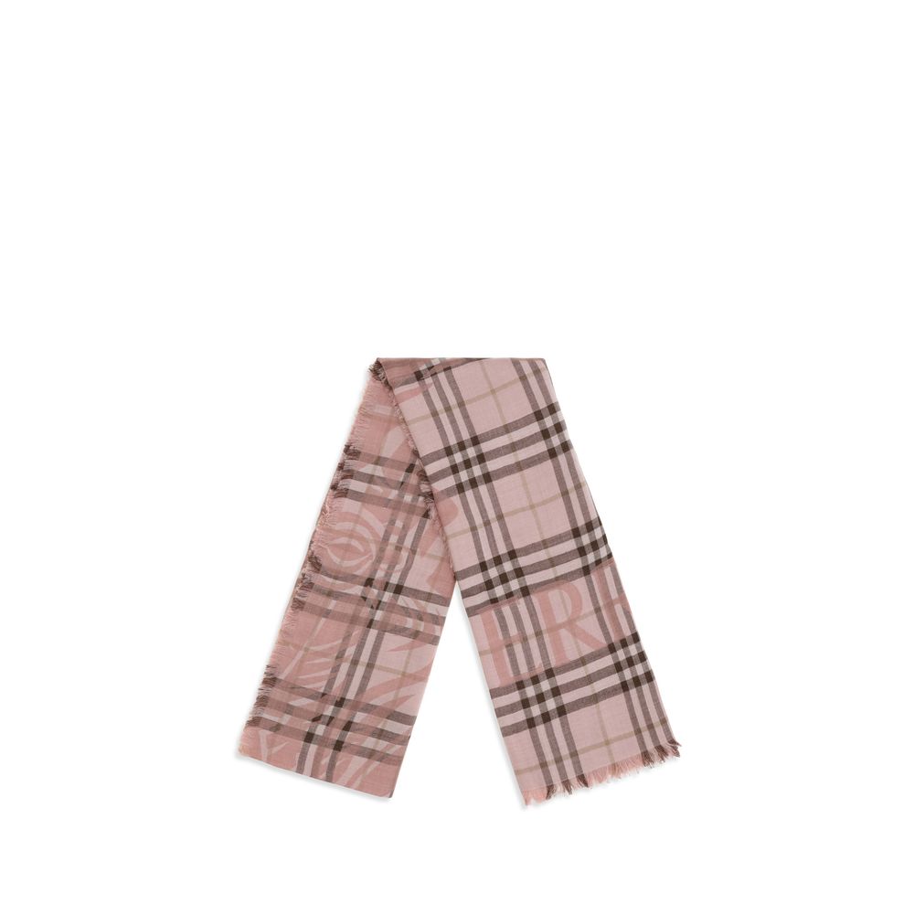 Burberry Multicolor Wool Oves Aries Scarf