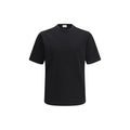 Saint Laurent Black Cotton T-Shirt