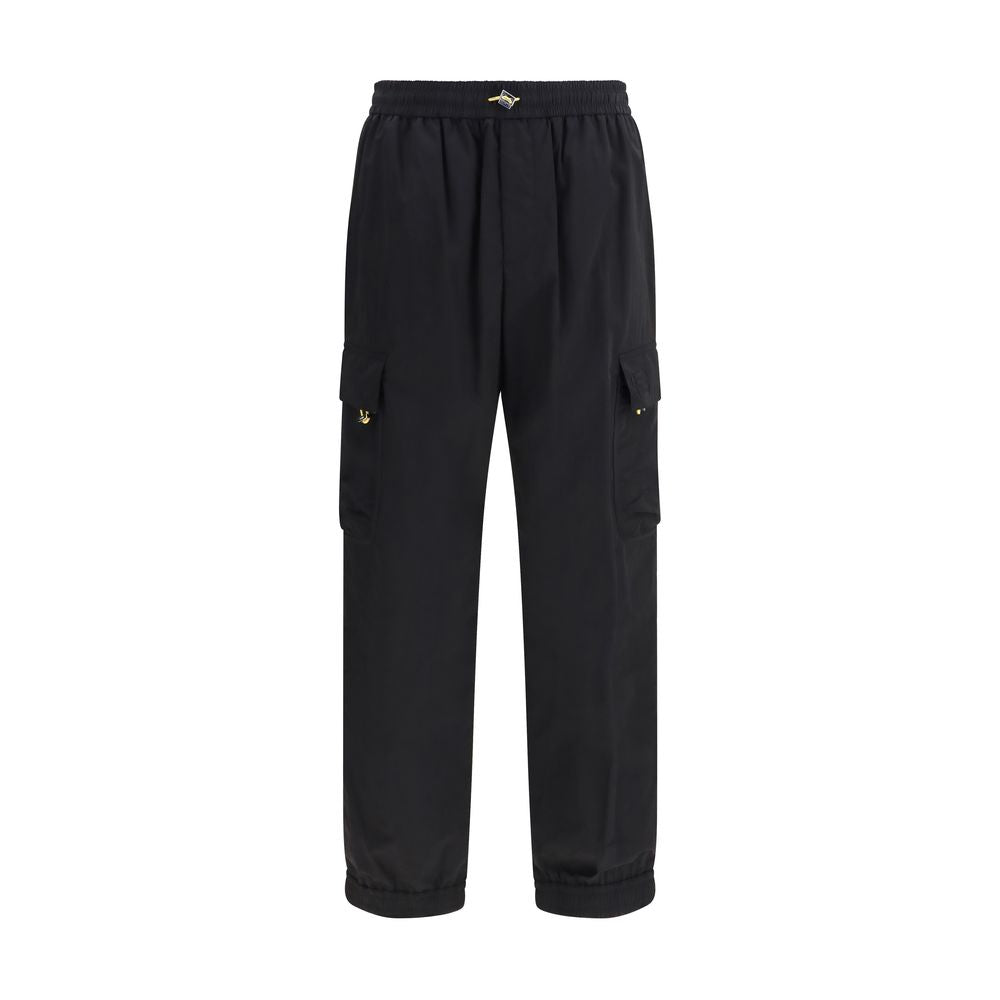 Fendi Black Polyamide Cargo Pants