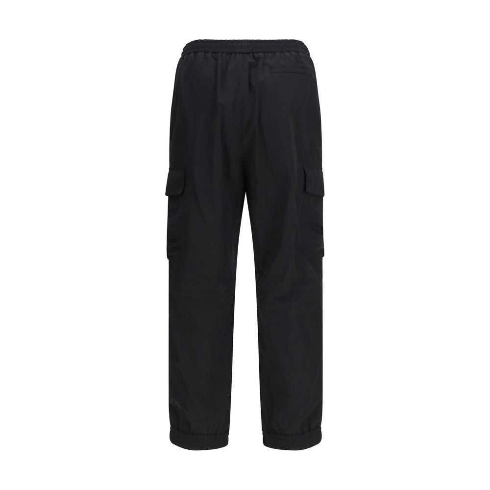 Fendi Black Polyamide Cargo Pants
