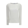 Wolford White Modal Long Sleeve T-Shirt